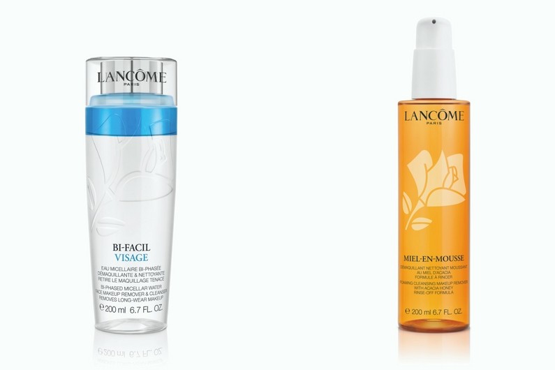 LANCÒ‚ME PRESENTS ITS NEW CLEANSERS: BI-FACIL VISAGE AND MIEL-EN-MOUSSE