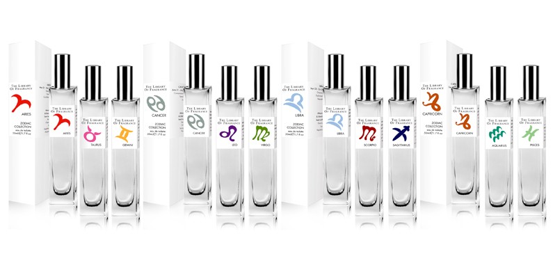THE LIBRARY OF FRAGRANCE ZODIAC COLLECTION